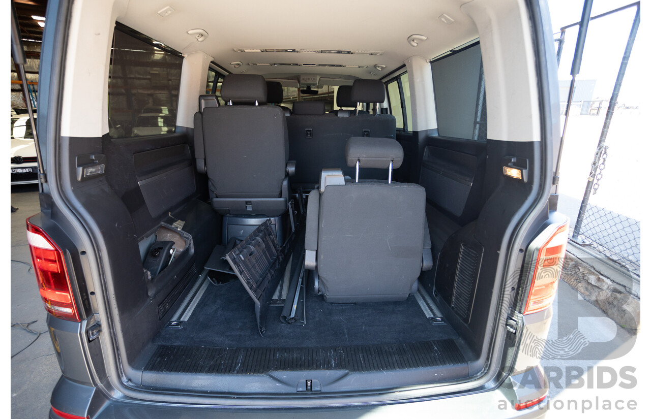 1/2016 Volkswagen Multivan Comfortline TDI340 T6 MY16 4D Wagon Idium Grey Metallic Turbo Diesel 2.0L - 7 Seater