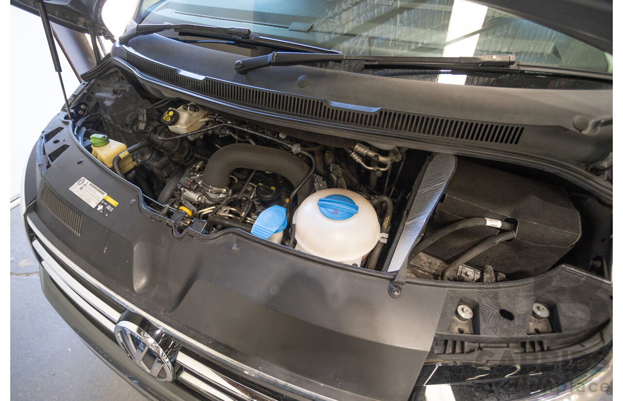 1/2016 Volkswagen Multivan Comfortline TDI340 T6 MY16 4D Wagon Idium Grey Metallic Turbo Diesel 2.0L - 7 Seater