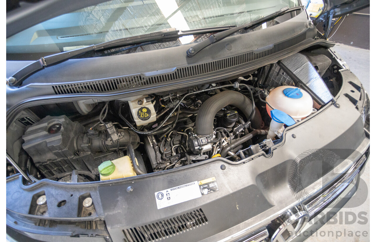 1/2016 Volkswagen Multivan Comfortline TDI340 T6 MY16 4D Wagon Idium Grey Metallic Turbo Diesel 2.0L - 7 Seater