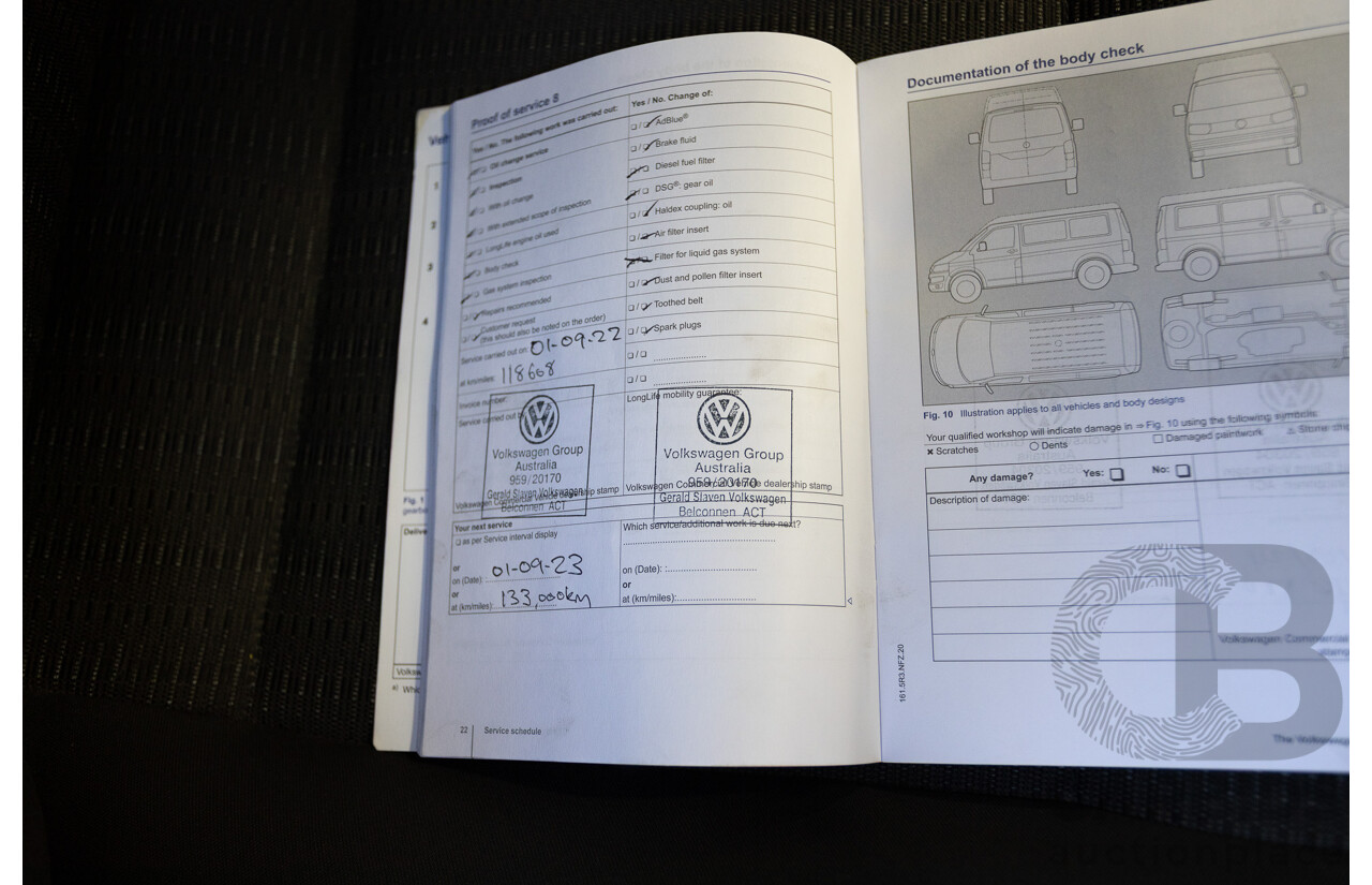 1/2016 Volkswagen Multivan Comfortline TDI340 T6 MY16 4D Wagon Idium Grey Metallic Turbo Diesel 2.0L - 7 Seater