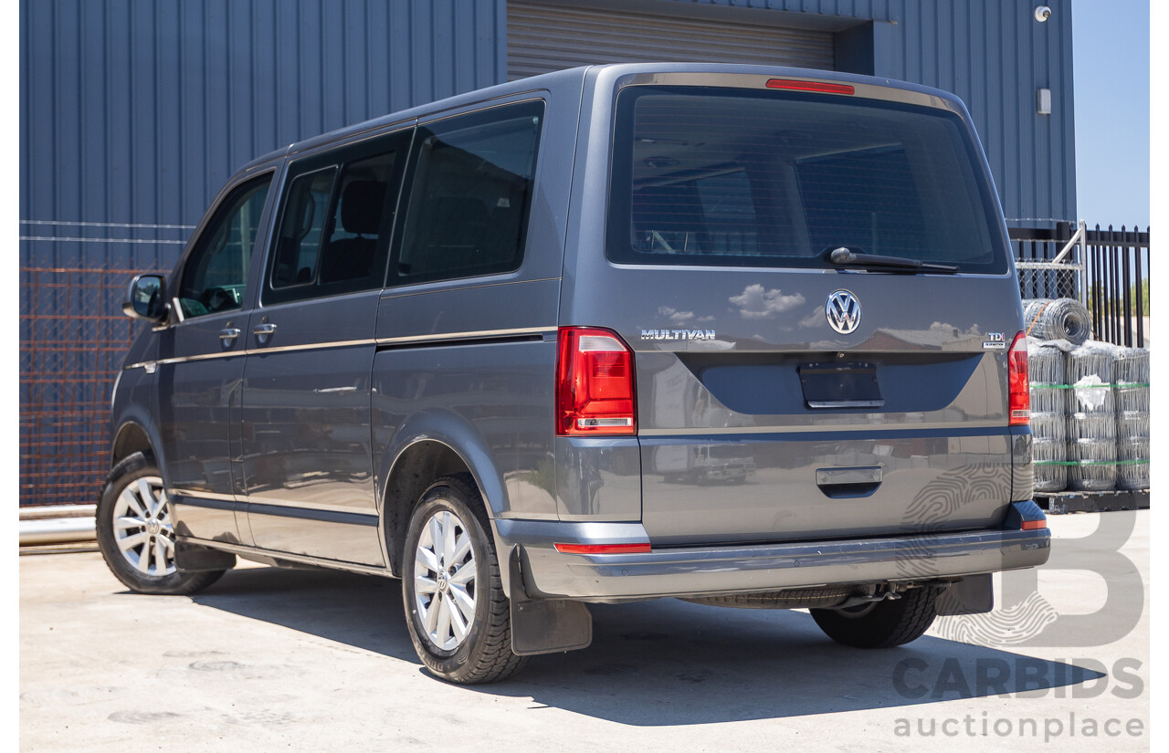 1/2016 Volkswagen Multivan Comfortline TDI340 T6 MY16 4D Wagon Idium Grey Metallic Turbo Diesel 2.0L - 7 Seater