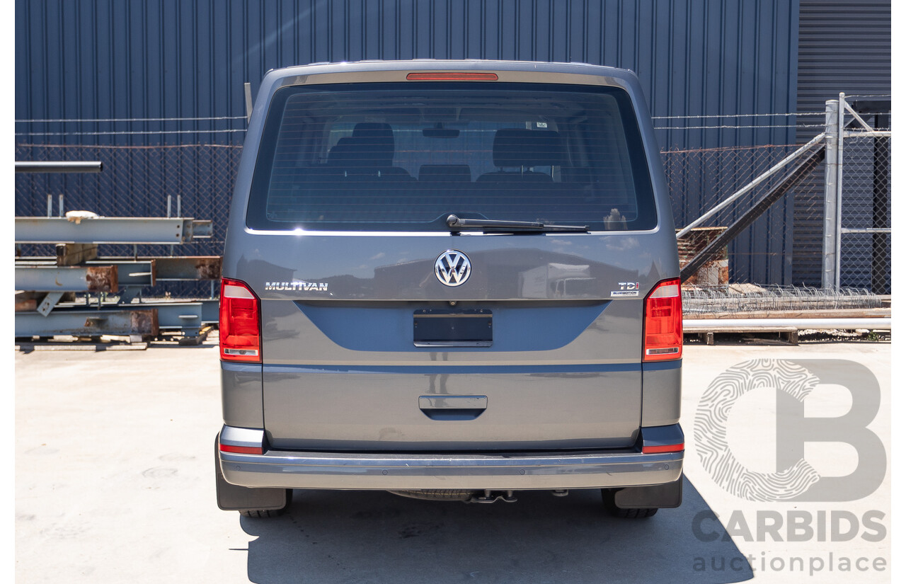 1/2016 Volkswagen Multivan Comfortline TDI340 T6 MY16 4D Wagon Idium Grey Metallic Turbo Diesel 2.0L - 7 Seater