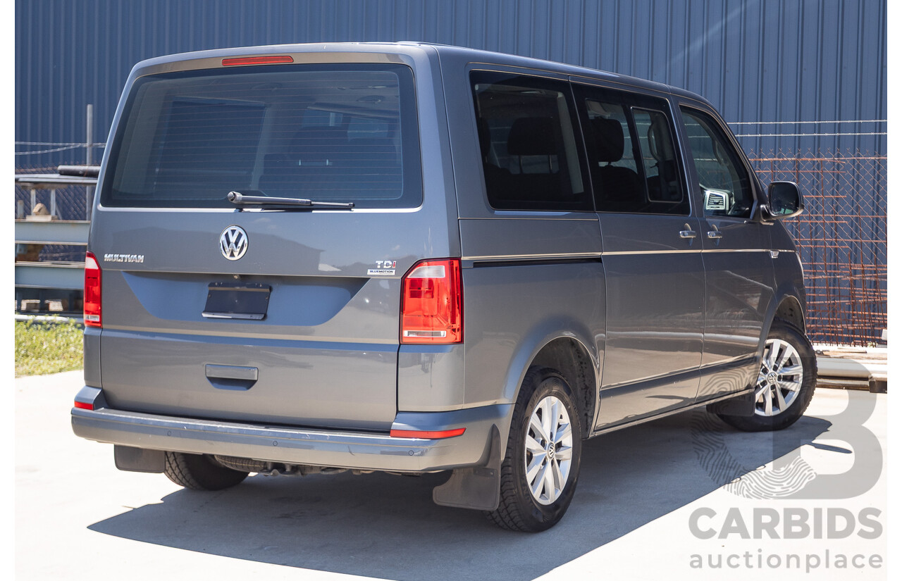 1/2016 Volkswagen Multivan Comfortline TDI340 T6 MY16 4D Wagon Idium Grey Metallic Turbo Diesel 2.0L - 7 Seater