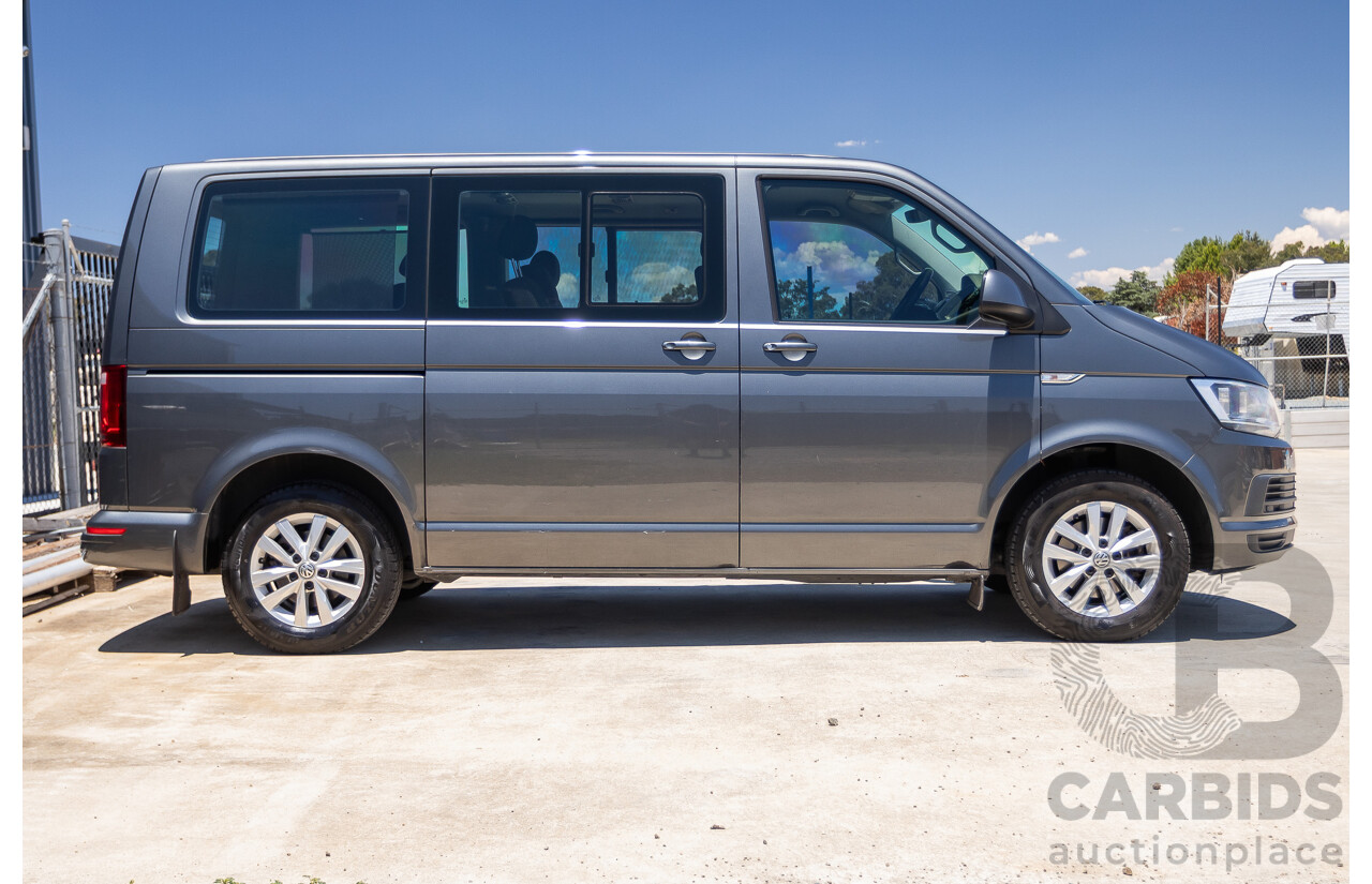 1/2016 Volkswagen Multivan Comfortline TDI340 T6 MY16 4D Wagon Idium Grey Metallic Turbo Diesel 2.0L - 7 Seater