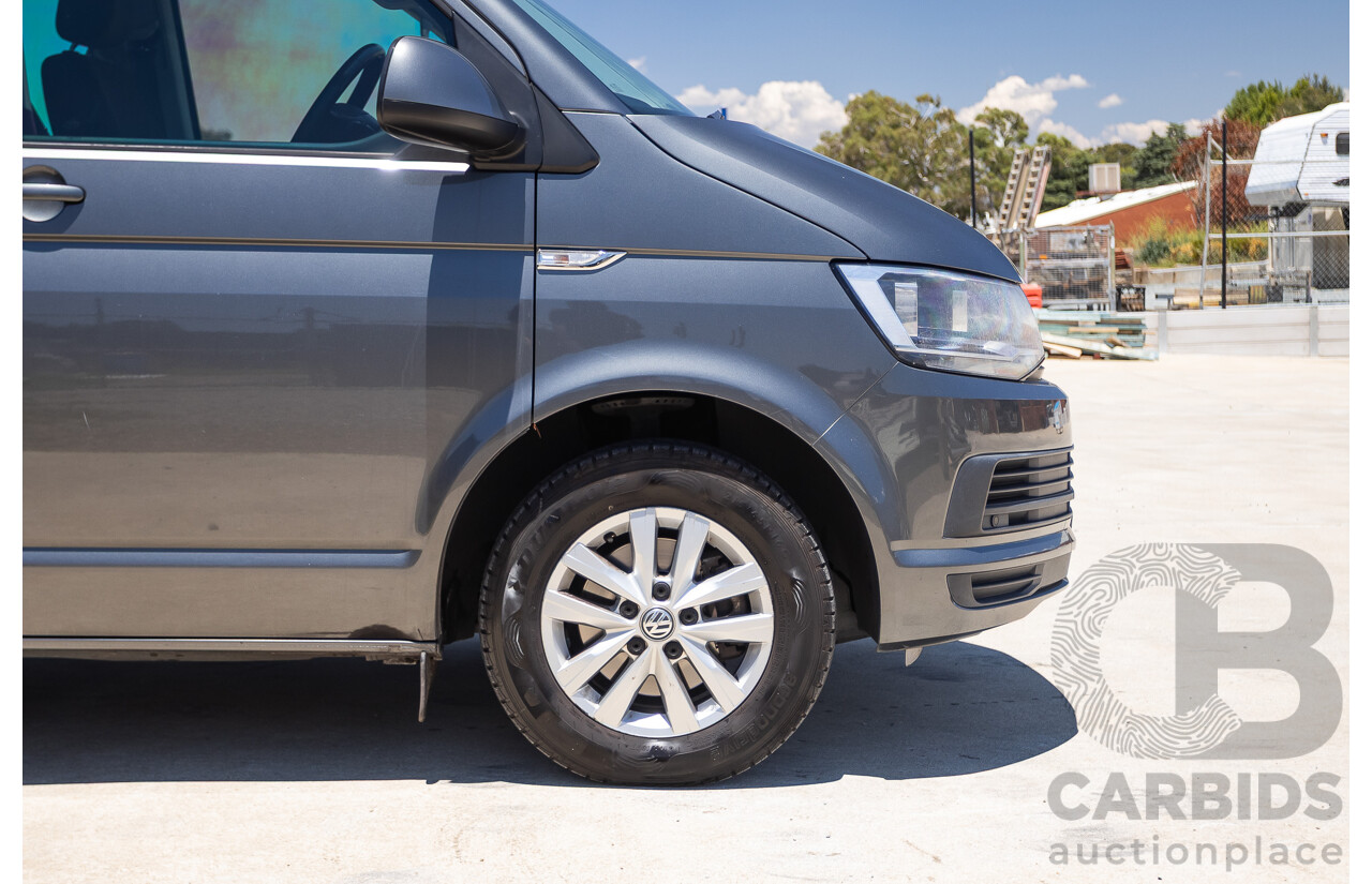 1/2016 Volkswagen Multivan Comfortline TDI340 T6 MY16 4D Wagon Idium Grey Metallic Turbo Diesel 2.0L - 7 Seater