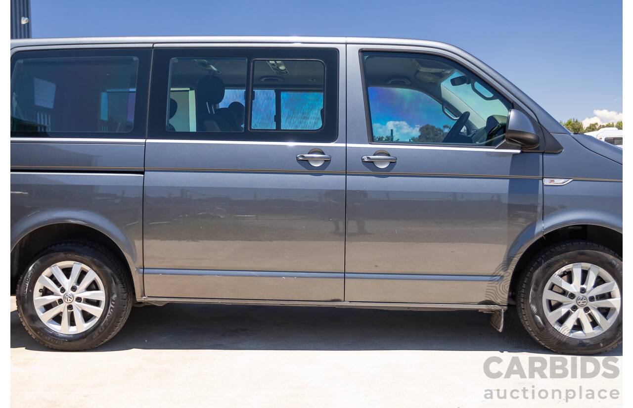 1/2016 Volkswagen Multivan Comfortline TDI340 T6 MY16 4D Wagon Idium Grey Metallic Turbo Diesel 2.0L - 7 Seater