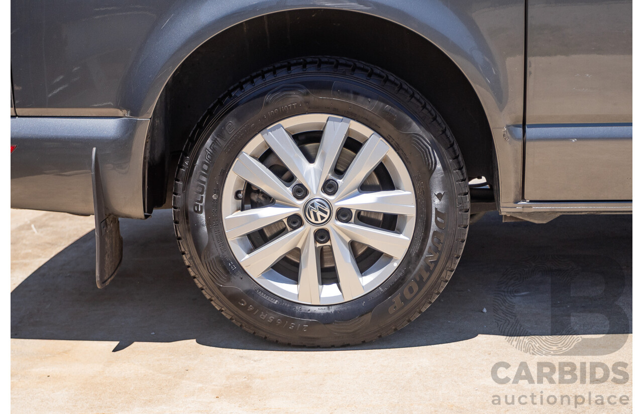 1/2016 Volkswagen Multivan Comfortline TDI340 T6 MY16 4D Wagon Idium Grey Metallic Turbo Diesel 2.0L - 7 Seater