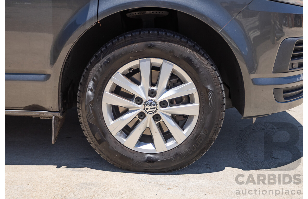 1/2016 Volkswagen Multivan Comfortline TDI340 T6 MY16 4D Wagon Idium Grey Metallic Turbo Diesel 2.0L - 7 Seater