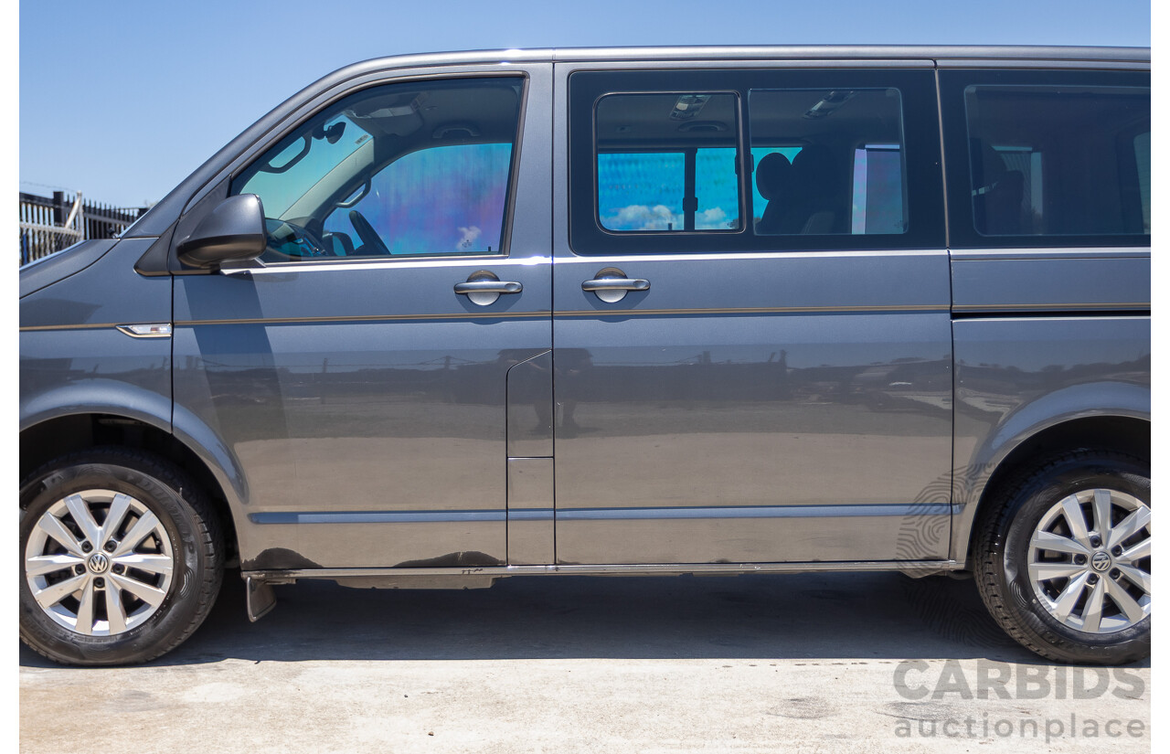 1/2016 Volkswagen Multivan Comfortline TDI340 T6 MY16 4D Wagon Idium Grey Metallic Turbo Diesel 2.0L - 7 Seater