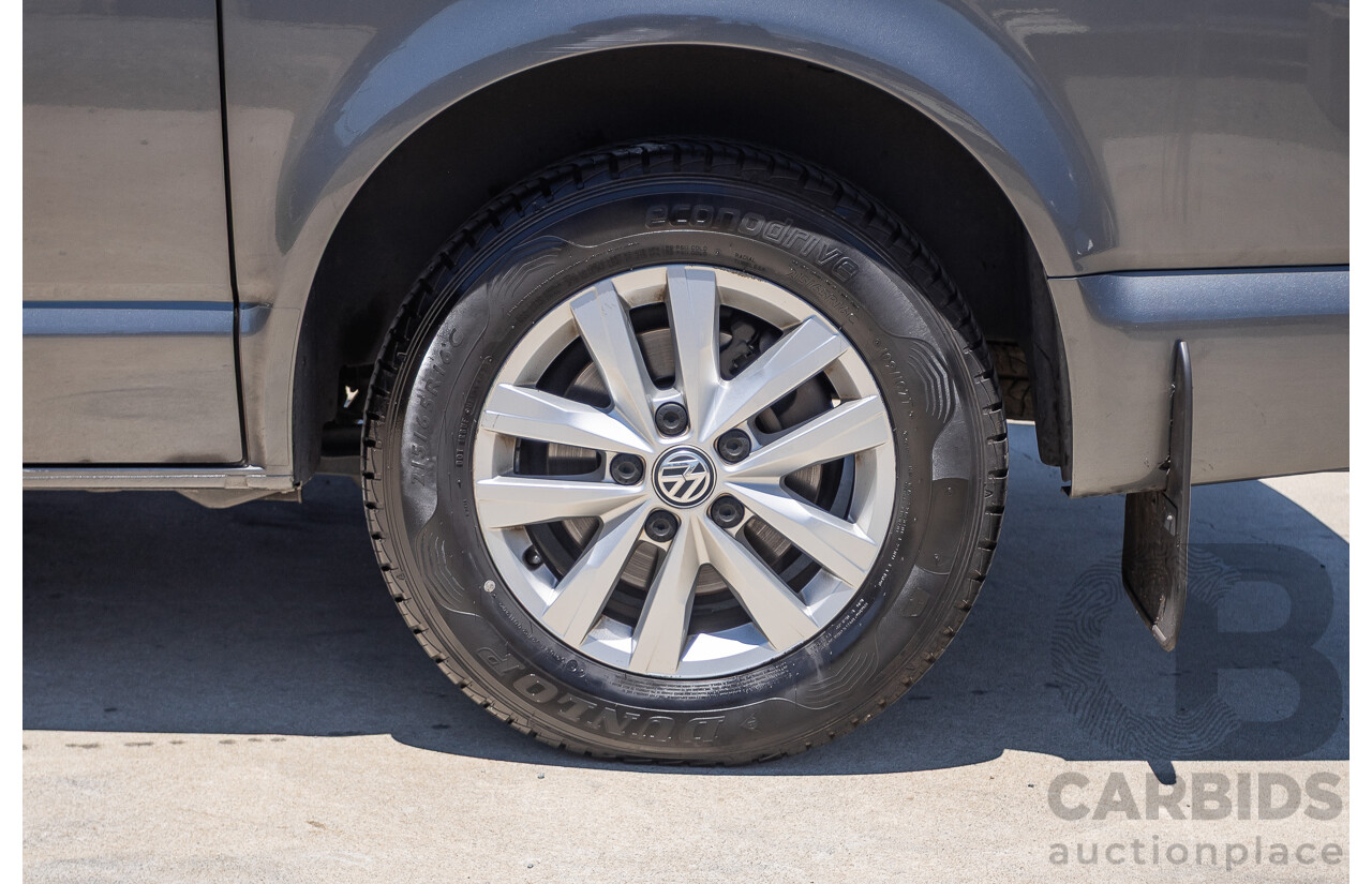 1/2016 Volkswagen Multivan Comfortline TDI340 T6 MY16 4D Wagon Idium Grey Metallic Turbo Diesel 2.0L - 7 Seater