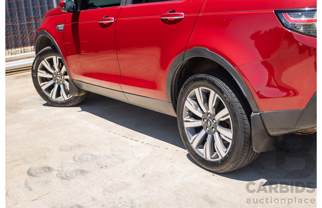 11/2016 Land Rover Discovery Sport TD4 180 HSE Luxury (AWD) LC MY17 4D Wagon Firenze Red Metallic Turbo Diesel 2.0L