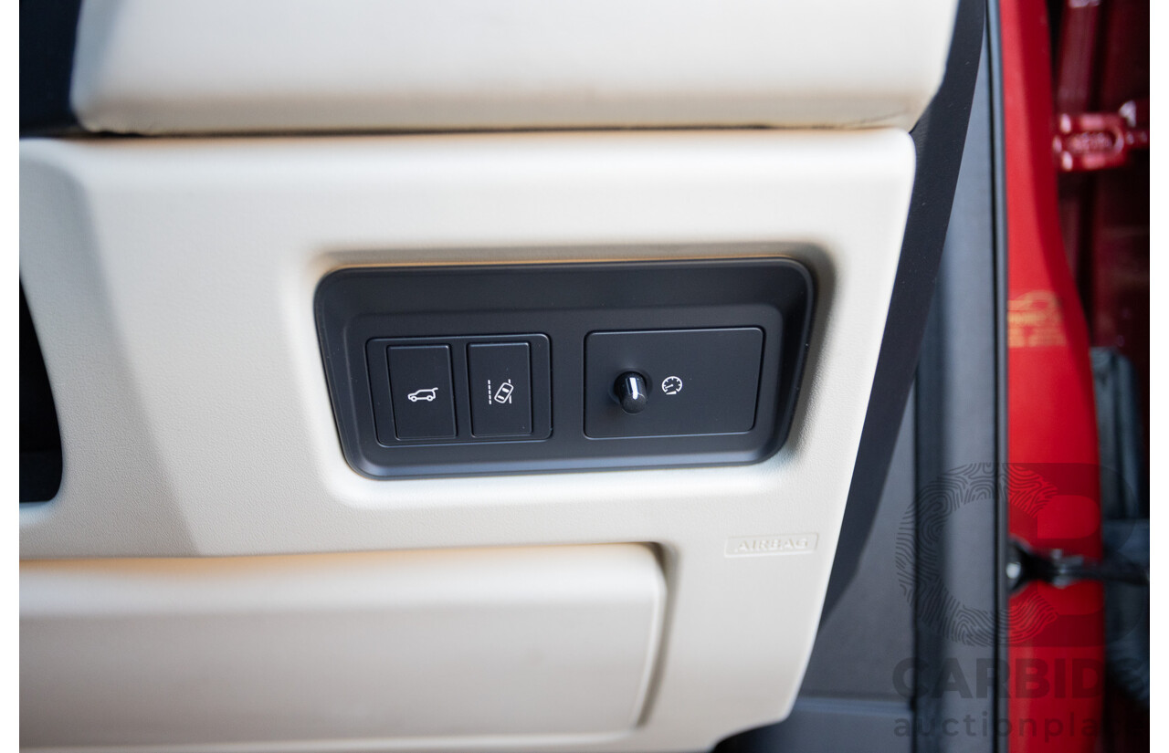 11/2016 Land Rover Discovery Sport TD4 180 HSE Luxury (AWD) LC MY17 4D Wagon Firenze Red Metallic Turbo Diesel 2.0L