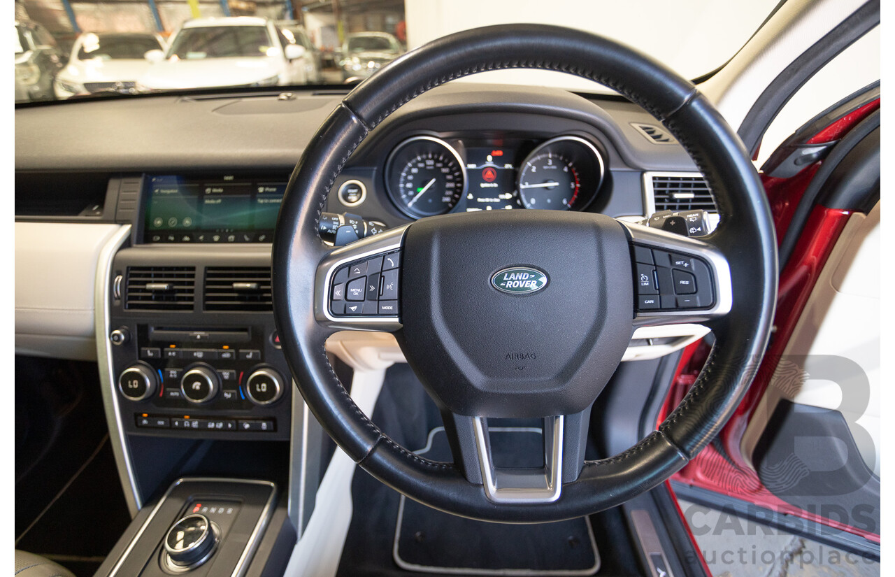 11/2016 Land Rover Discovery Sport TD4 180 HSE Luxury (AWD) LC MY17 4D Wagon Firenze Red Metallic Turbo Diesel 2.0L
