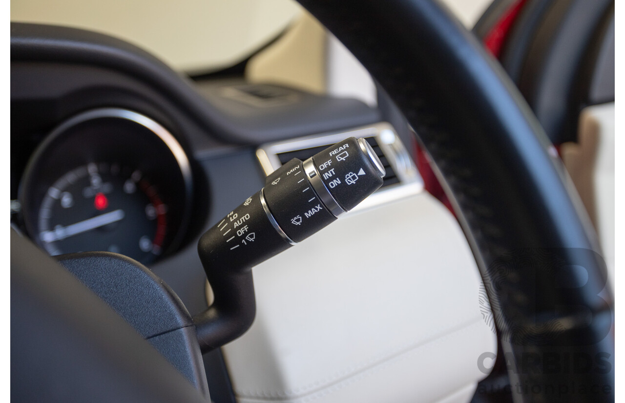 11/2016 Land Rover Discovery Sport TD4 180 HSE Luxury (AWD) LC MY17 4D Wagon Firenze Red Metallic Turbo Diesel 2.0L