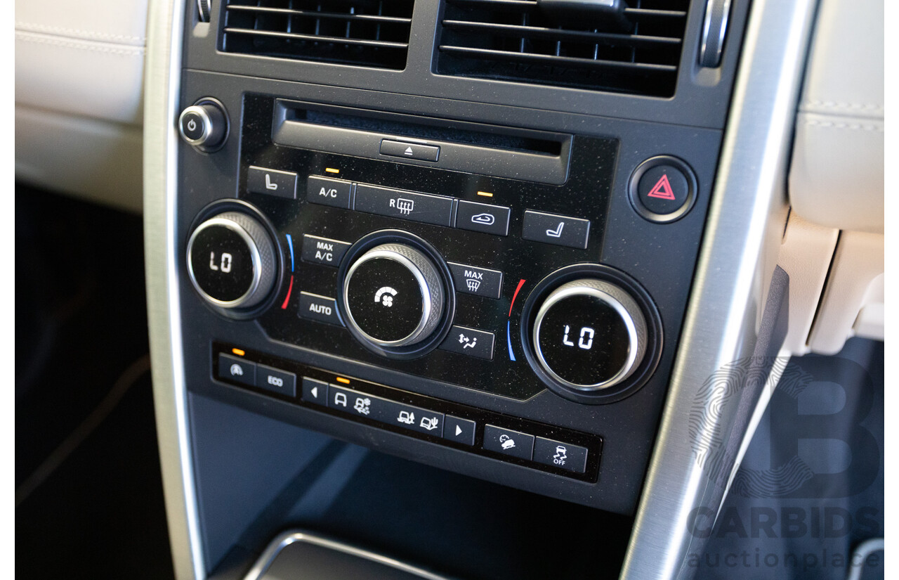 11/2016 Land Rover Discovery Sport TD4 180 HSE Luxury (AWD) LC MY17 4D Wagon Firenze Red Metallic Turbo Diesel 2.0L