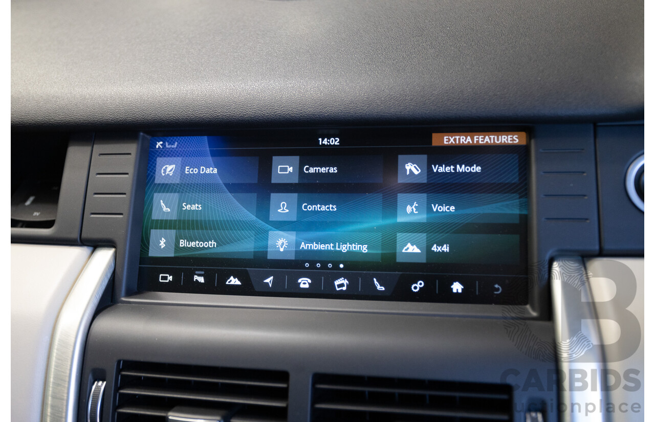 11/2016 Land Rover Discovery Sport TD4 180 HSE Luxury (AWD) LC MY17 4D Wagon Firenze Red Metallic Turbo Diesel 2.0L