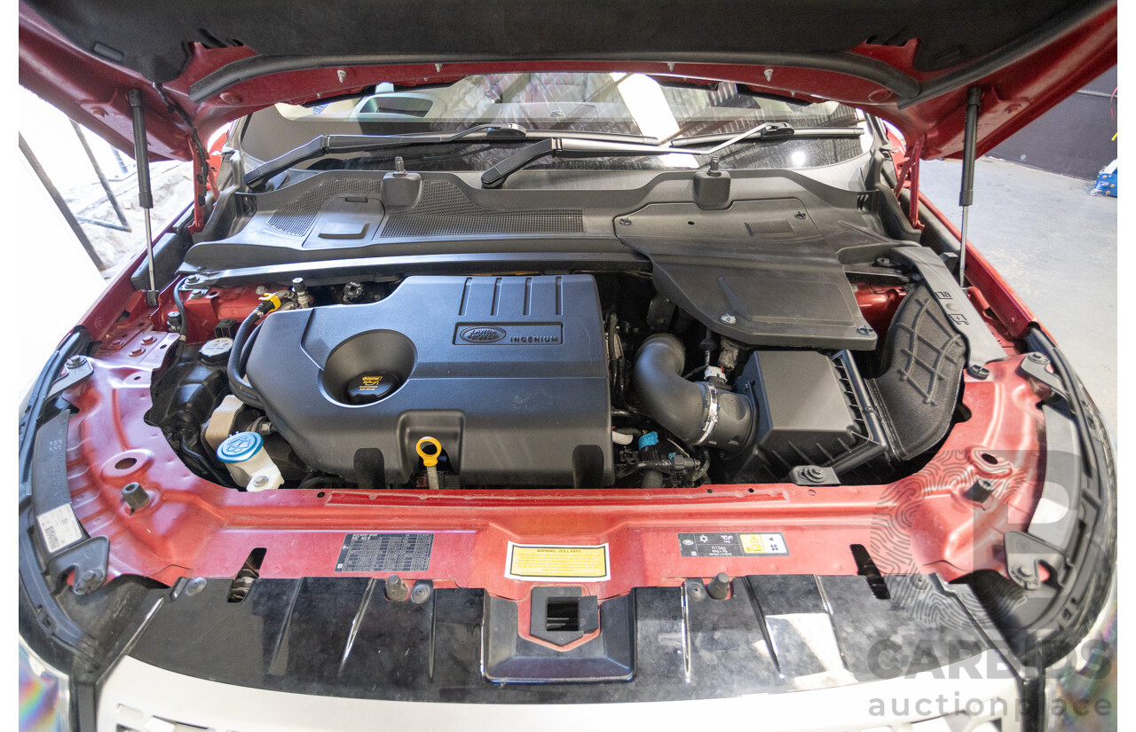 11/2016 Land Rover Discovery Sport TD4 180 HSE Luxury (AWD) LC MY17 4D Wagon Firenze Red Metallic Turbo Diesel 2.0L