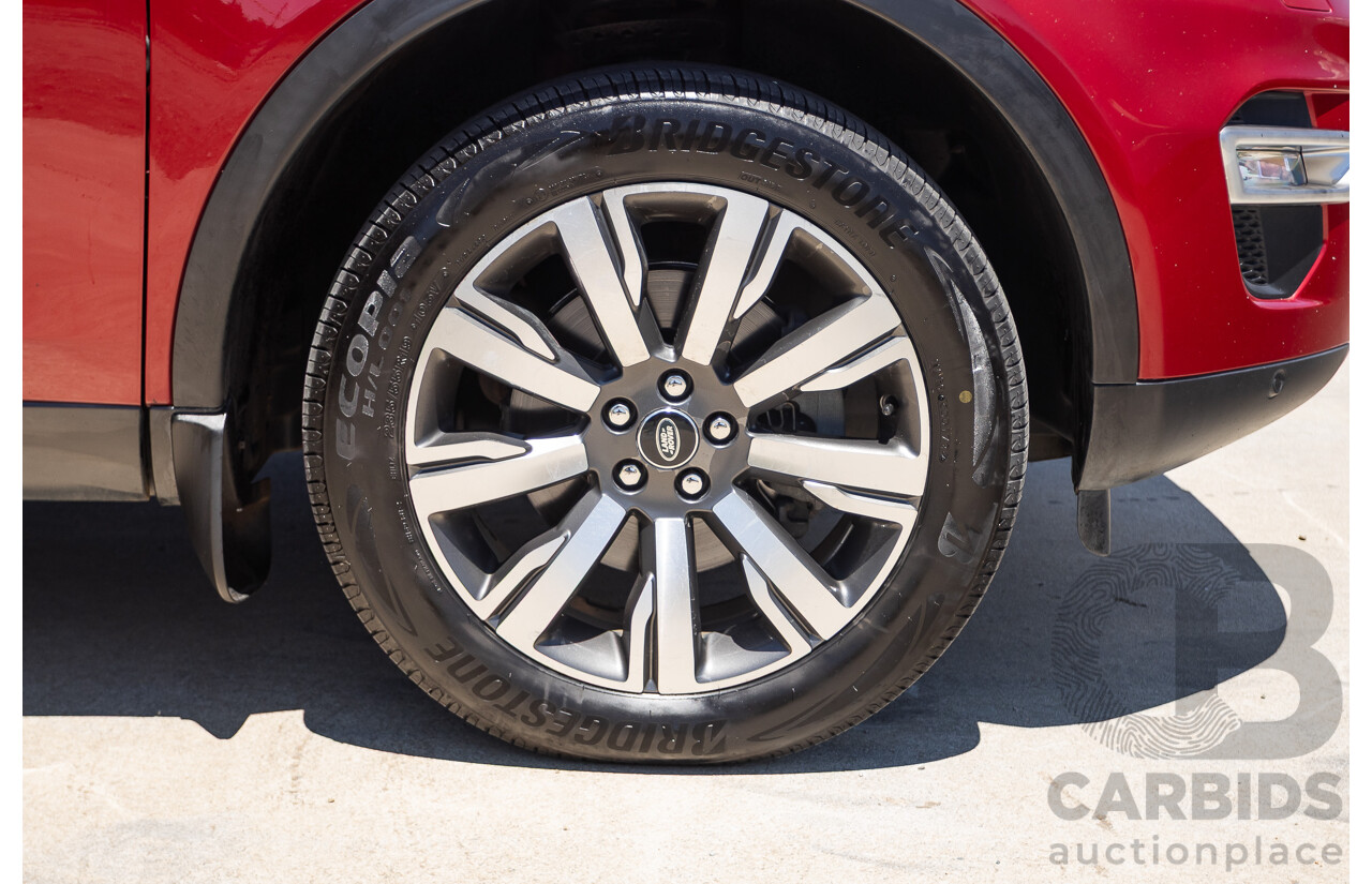 11/2016 Land Rover Discovery Sport TD4 180 HSE Luxury (AWD) LC MY17 4D Wagon Firenze Red Metallic Turbo Diesel 2.0L