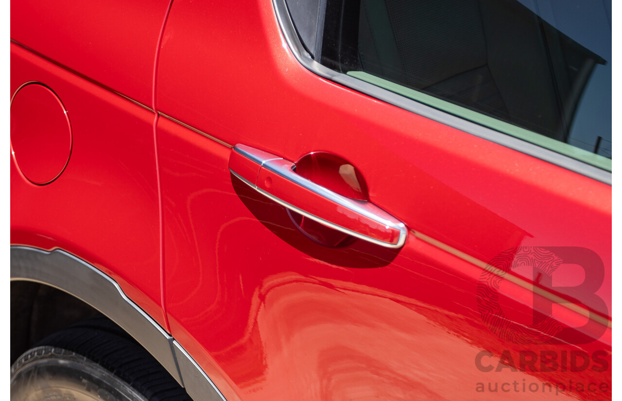 11/2016 Land Rover Discovery Sport TD4 180 HSE Luxury (AWD) LC MY17 4D Wagon Firenze Red Metallic Turbo Diesel 2.0L