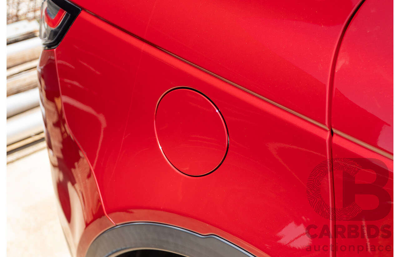 11/2016 Land Rover Discovery Sport TD4 180 HSE Luxury (AWD) LC MY17 4D Wagon Firenze Red Metallic Turbo Diesel 2.0L