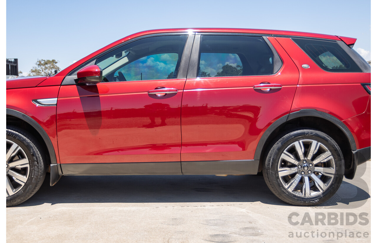 11/2016 Land Rover Discovery Sport TD4 180 HSE Luxury (AWD) LC MY17 4D Wagon Firenze Red Metallic Turbo Diesel 2.0L