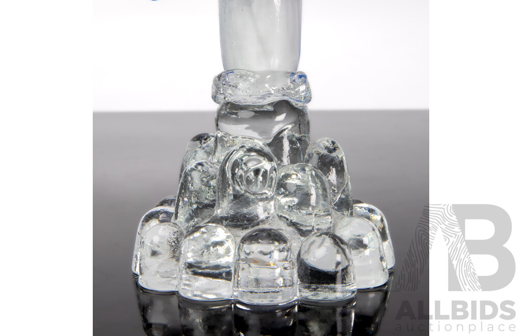 Vintage Art Glass Rooster