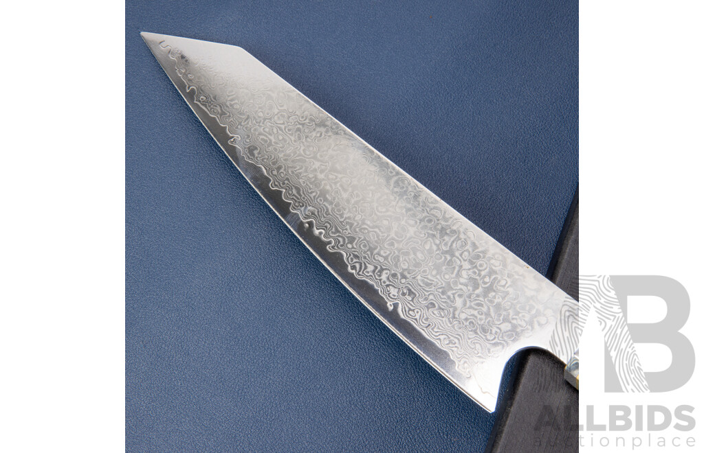 Chefs Knife with Damascus Style Blade