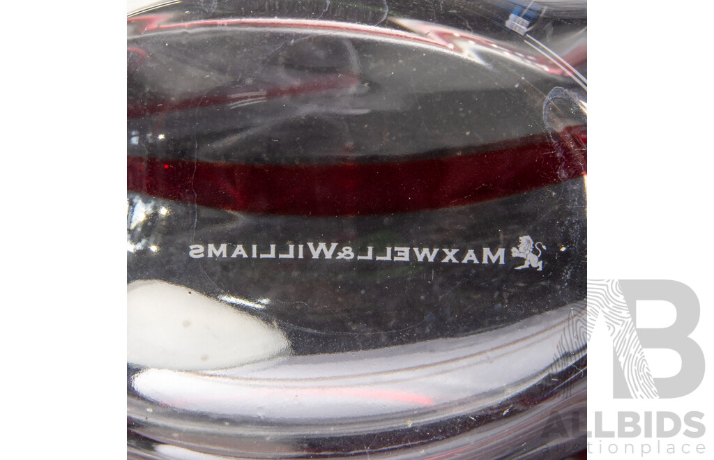 Maxwell and Williams Glass Wine Decanter