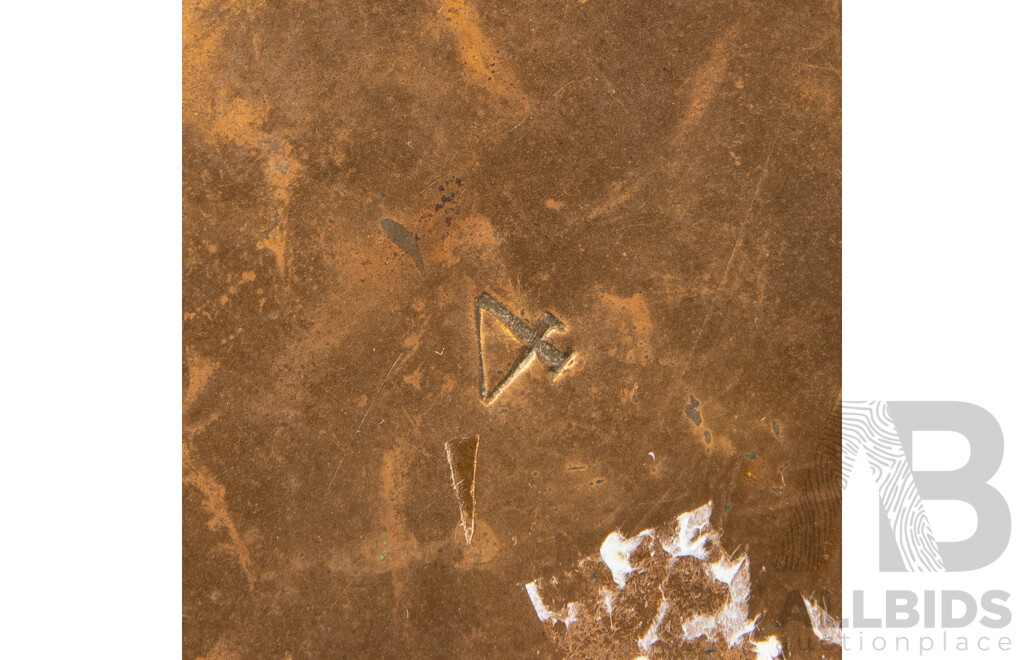 Large Antique Joseph Sankey and Sons Arts and Crafts Copper Jug