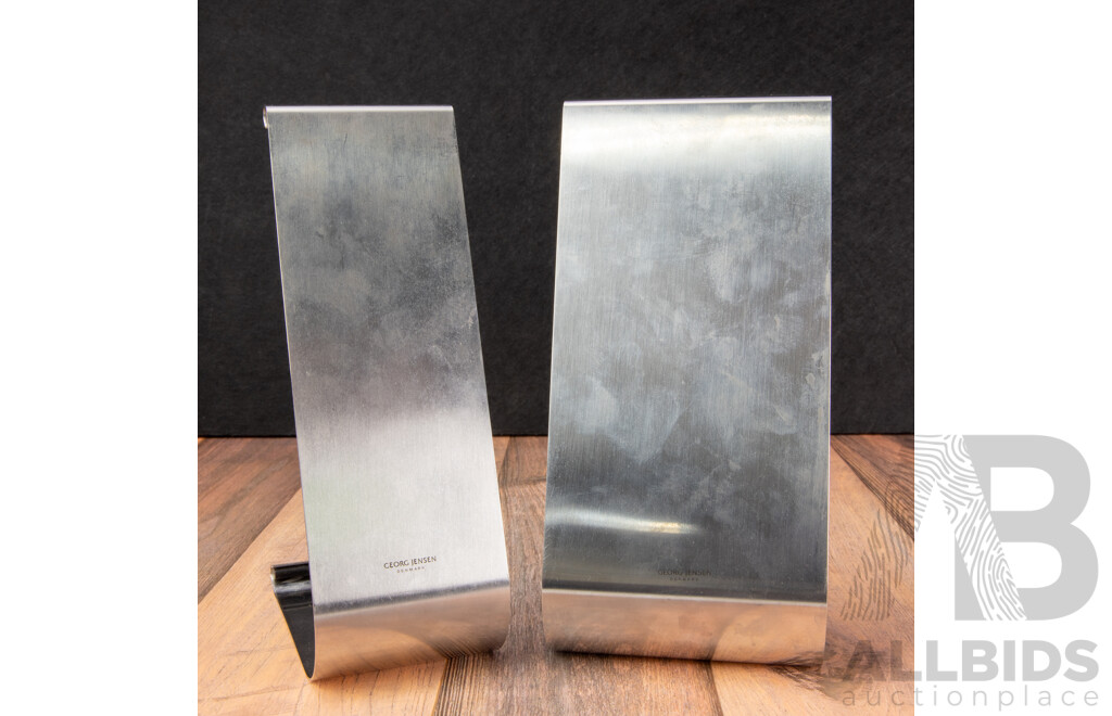 Two Georg Jensen Denmark Photo Frames