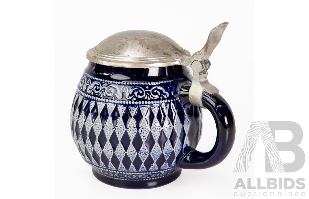 German Marzi and Remy Stoneware Beer Stein