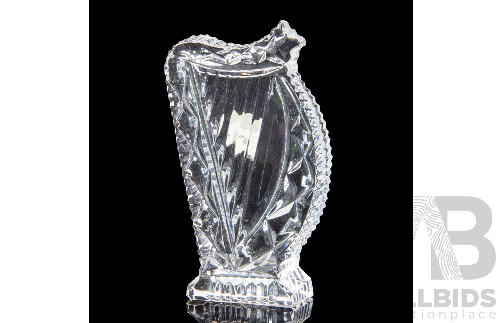 Waterford Crystal Harp with Original Label