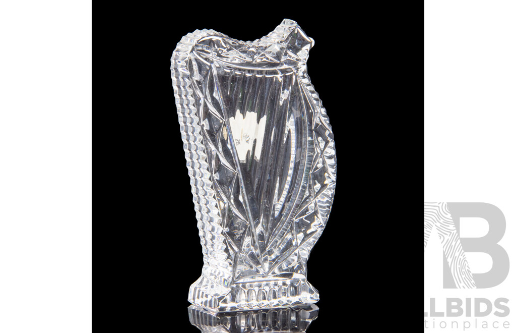 Waterford Crystal Harp with Original Label