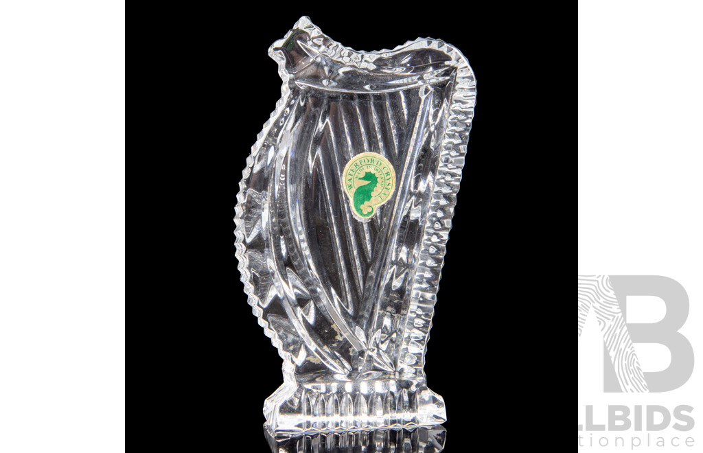Waterford Crystal Harp with Original Label