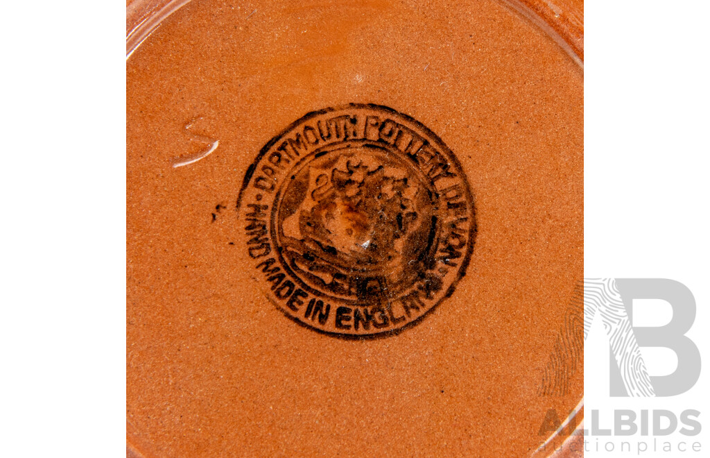 Two Vintage Pieces of Mottoware, Dartmouth Pottery and Aller Vale