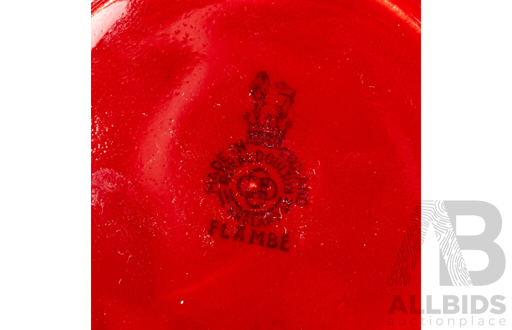 Vintage Royal Doulton Flambe Teacup and Saucer