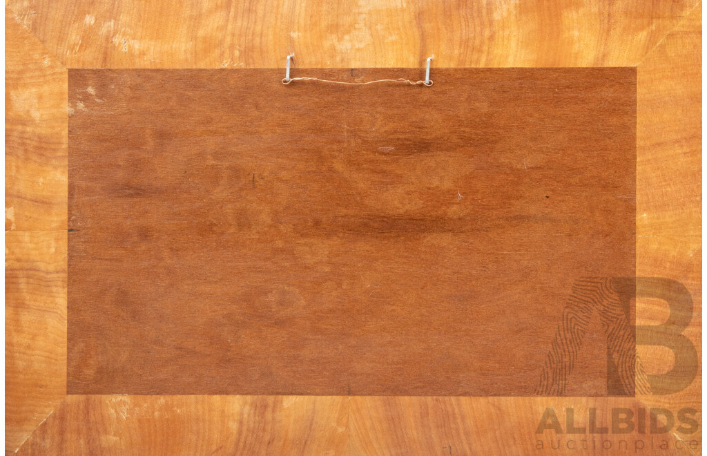 Pair of Australian Timber Marquetry Panels