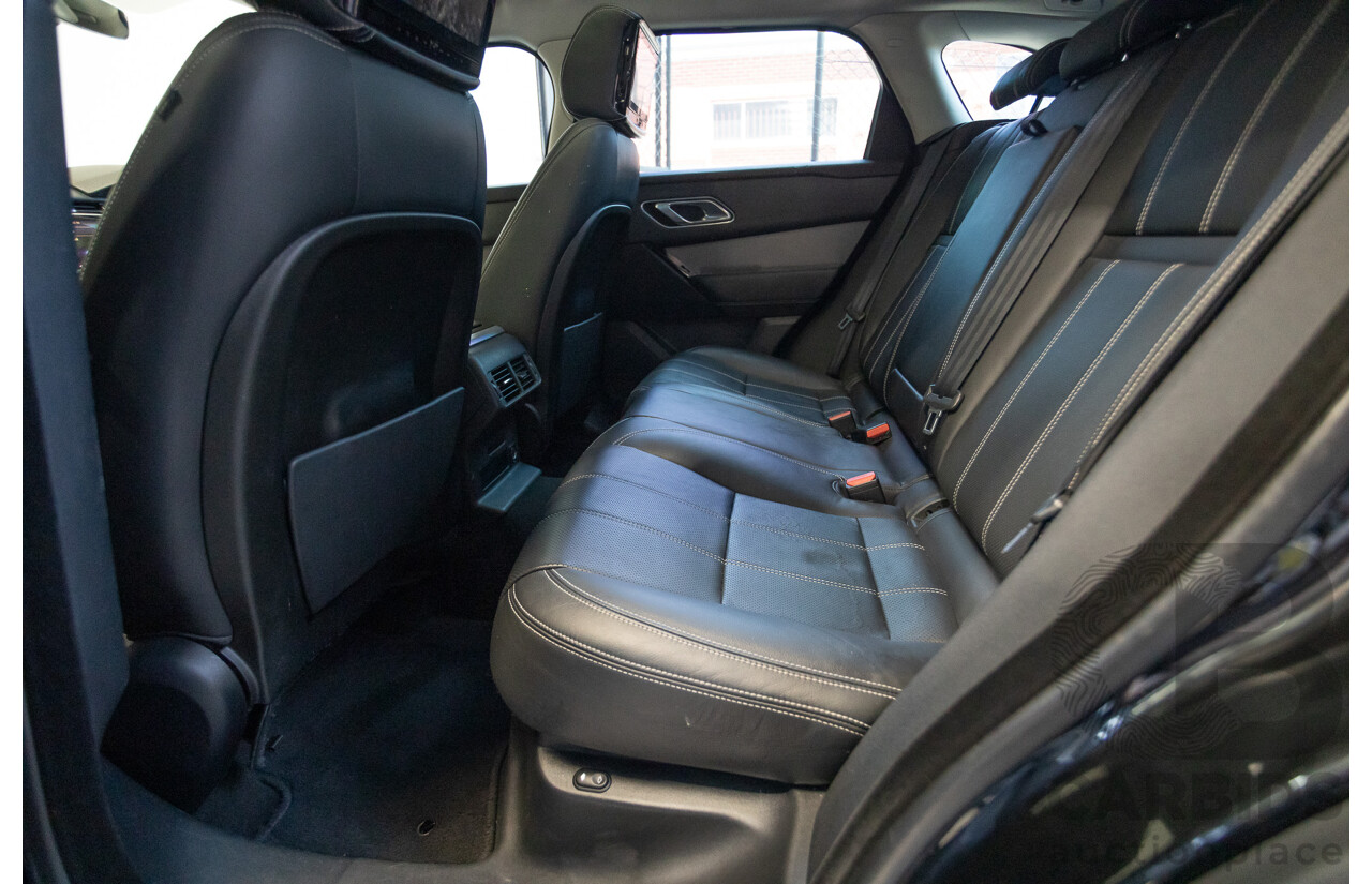 3/2018 Range Rover Velar D240 S (AWD) MY18 4D Wagon Santorini Black Metallic Turbo Diesel 2.0L