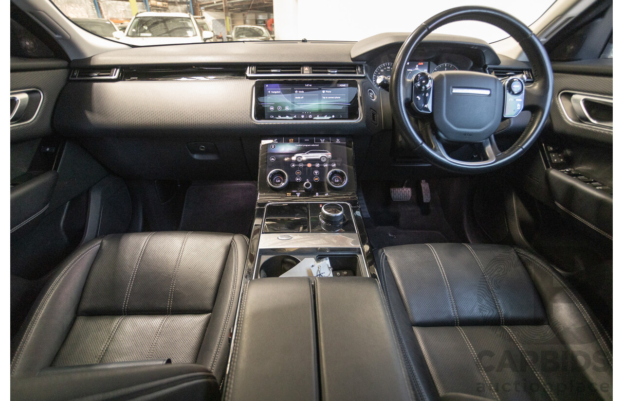 3/2018 Range Rover Velar D240 S (AWD) MY18 4D Wagon Santorini Black Metallic Turbo Diesel 2.0L