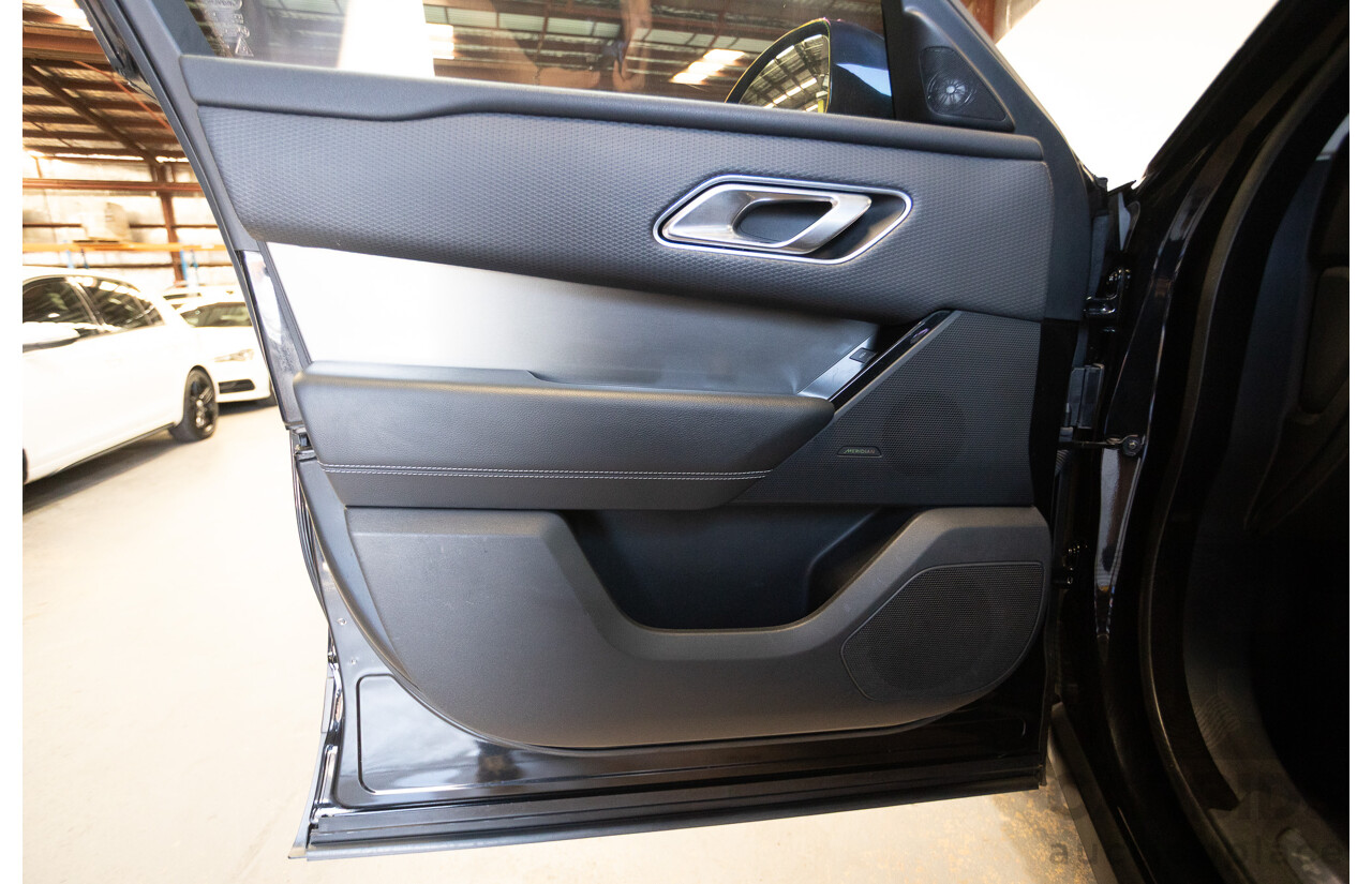 3/2018 Range Rover Velar D240 S (AWD) MY18 4D Wagon Santorini Black Metallic Turbo Diesel 2.0L