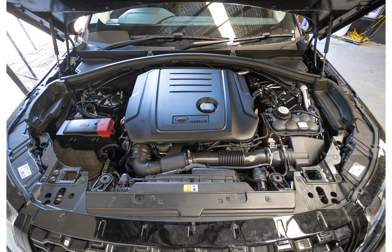 3/2018 Range Rover Velar D240 S (AWD) MY18 4D Wagon Santorini Black Metallic Turbo Diesel 2.0L