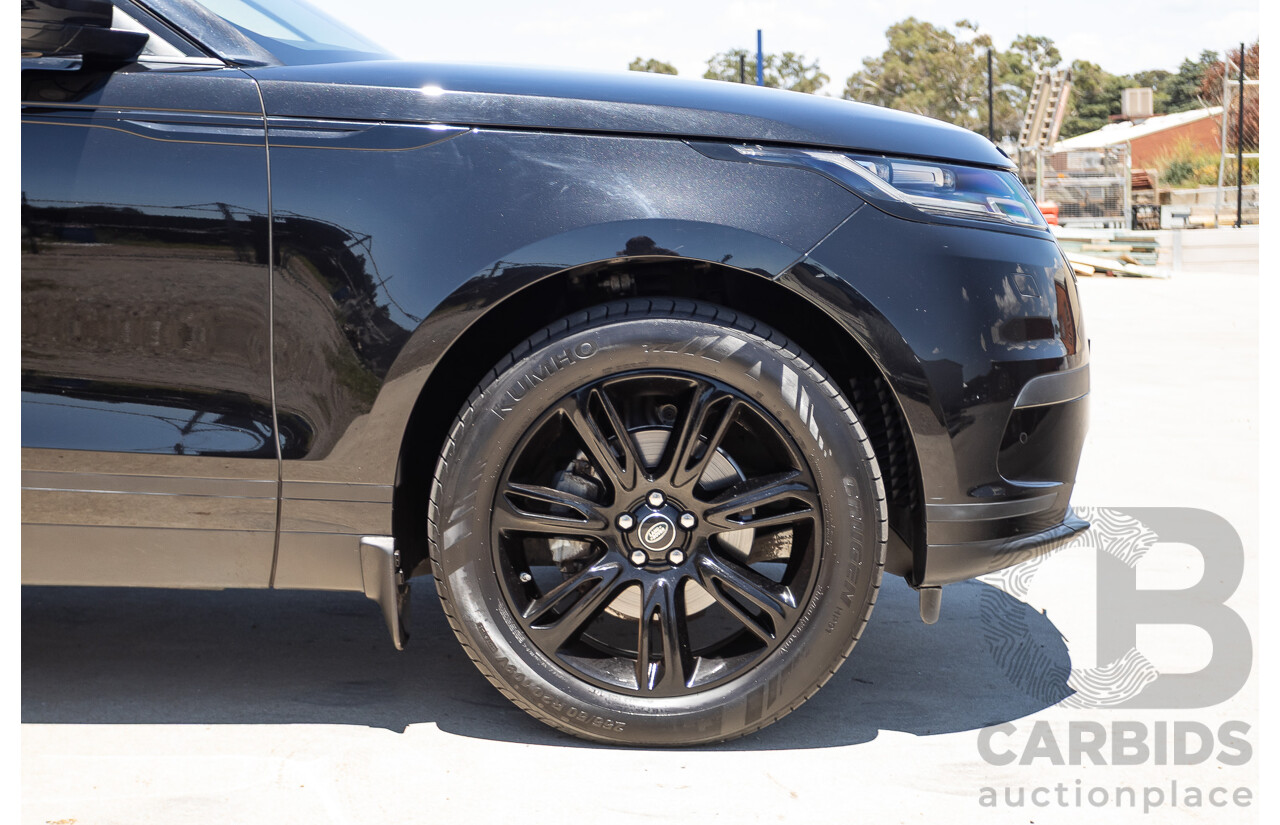 3/2018 Range Rover Velar D240 S (AWD) MY18 4D Wagon Santorini Black Metallic Turbo Diesel 2.0L