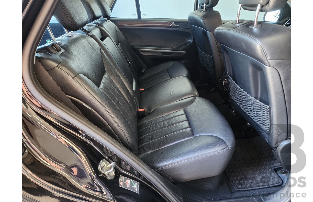 4/2008 Mercedes-Benz ML 320 CDI Luxury (4x4) W164 08 UPGRADE 4d Wagon Black 3.0L