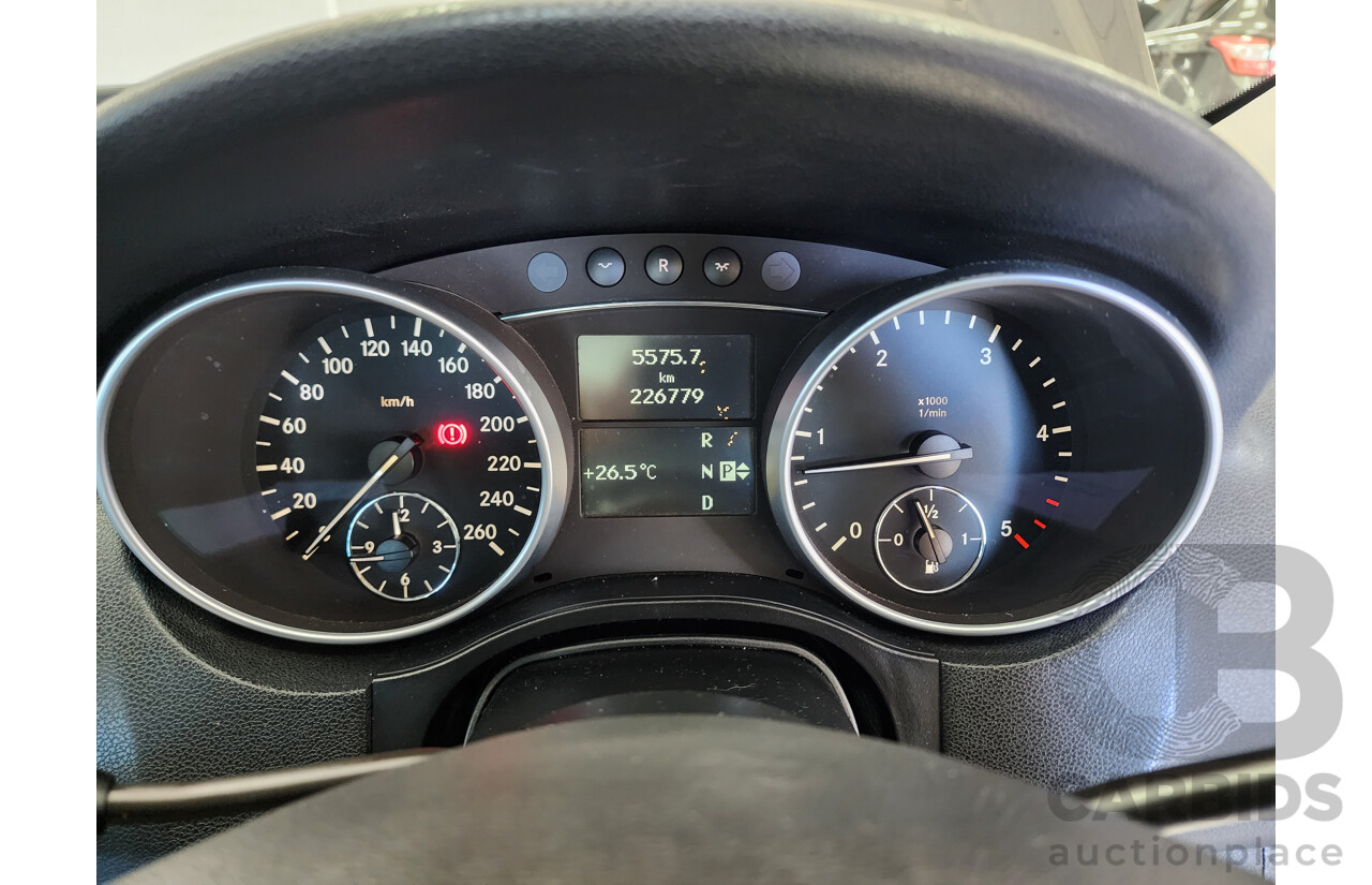 4/2008 Mercedes-Benz ML 320 CDI Luxury (4x4) W164 08 UPGRADE 4d Wagon Black 3.0L