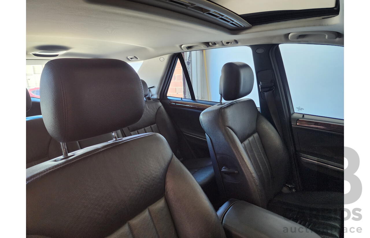 4/2008 Mercedes-Benz ML 320 CDI Luxury (4x4) W164 08 UPGRADE 4d Wagon Black 3.0L