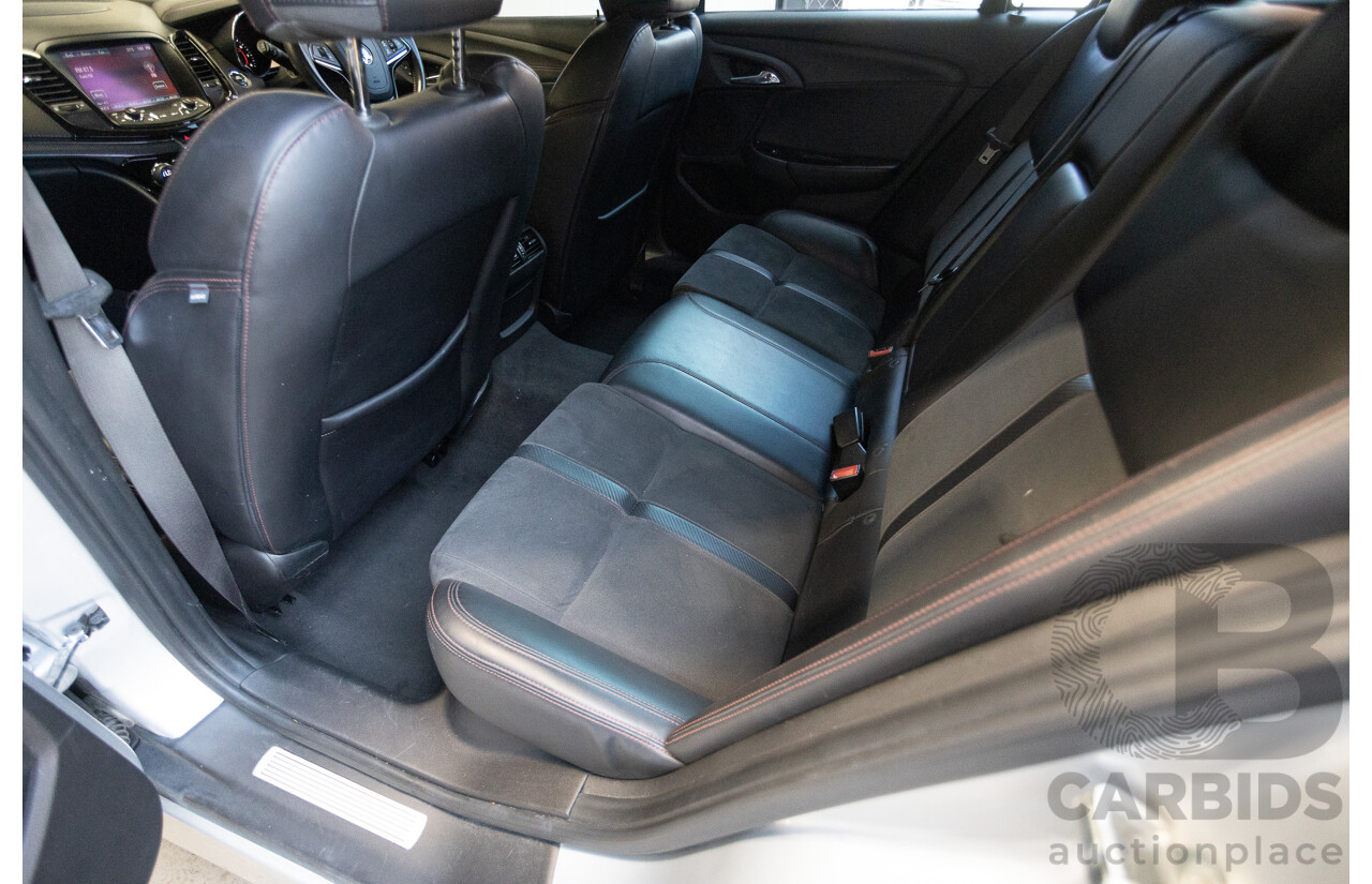 8/2016 Holden Commodore SV6 Black Edition VFII MY16 4D Sportwagon Nitrate Silver V6 3.6L