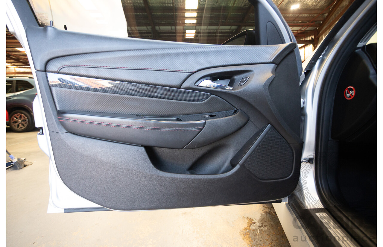 8/2016 Holden Commodore SV6 Black Edition VFII MY16 4D Sportwagon Nitrate Silver V6 3.6L