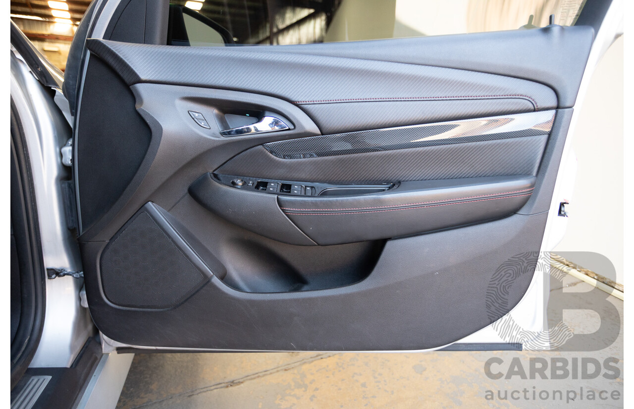 8/2016 Holden Commodore SV6 Black Edition VFII MY16 4D Sportwagon Nitrate Silver V6 3.6L