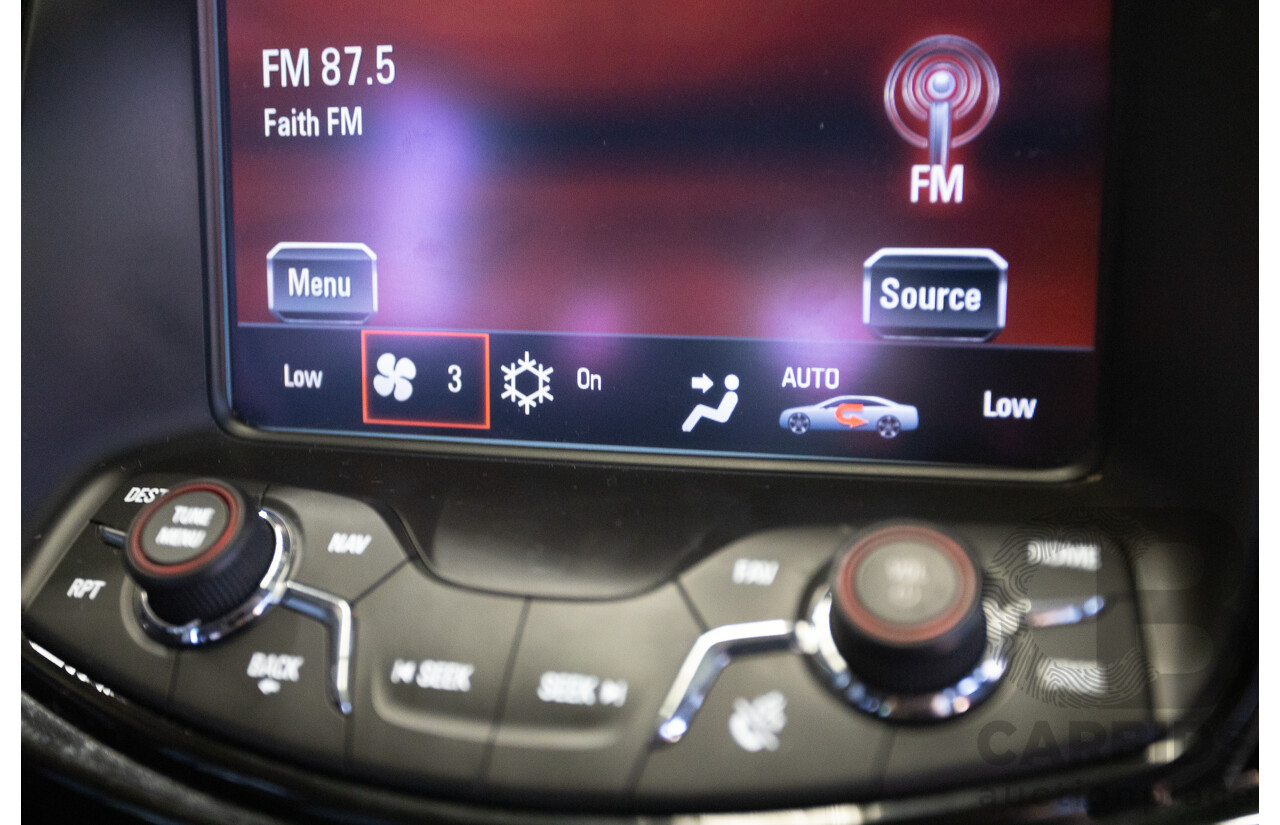 8/2016 Holden Commodore SV6 Black Edition VFII MY16 4D Sportwagon Nitrate Silver V6 3.6L