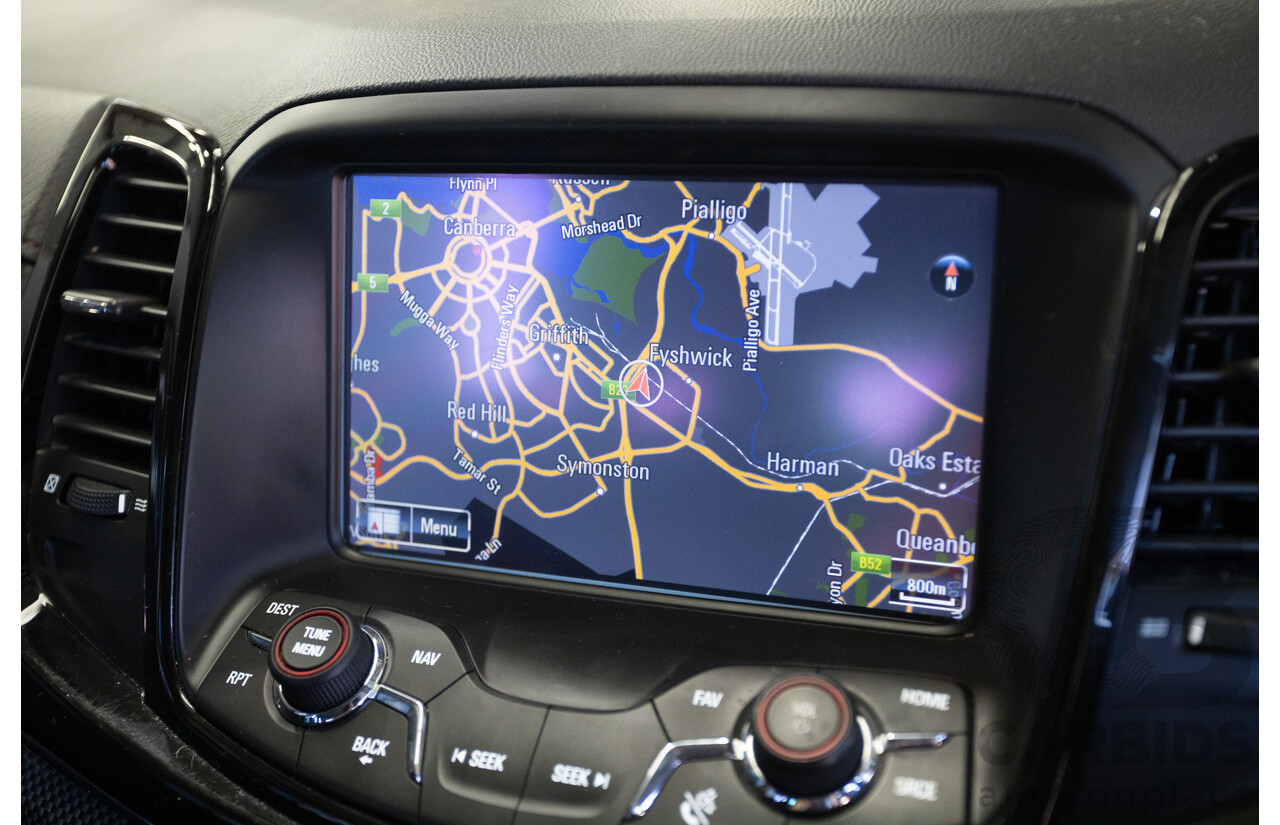 8/2016 Holden Commodore SV6 Black Edition VFII MY16 4D Sportwagon Nitrate Silver V6 3.6L